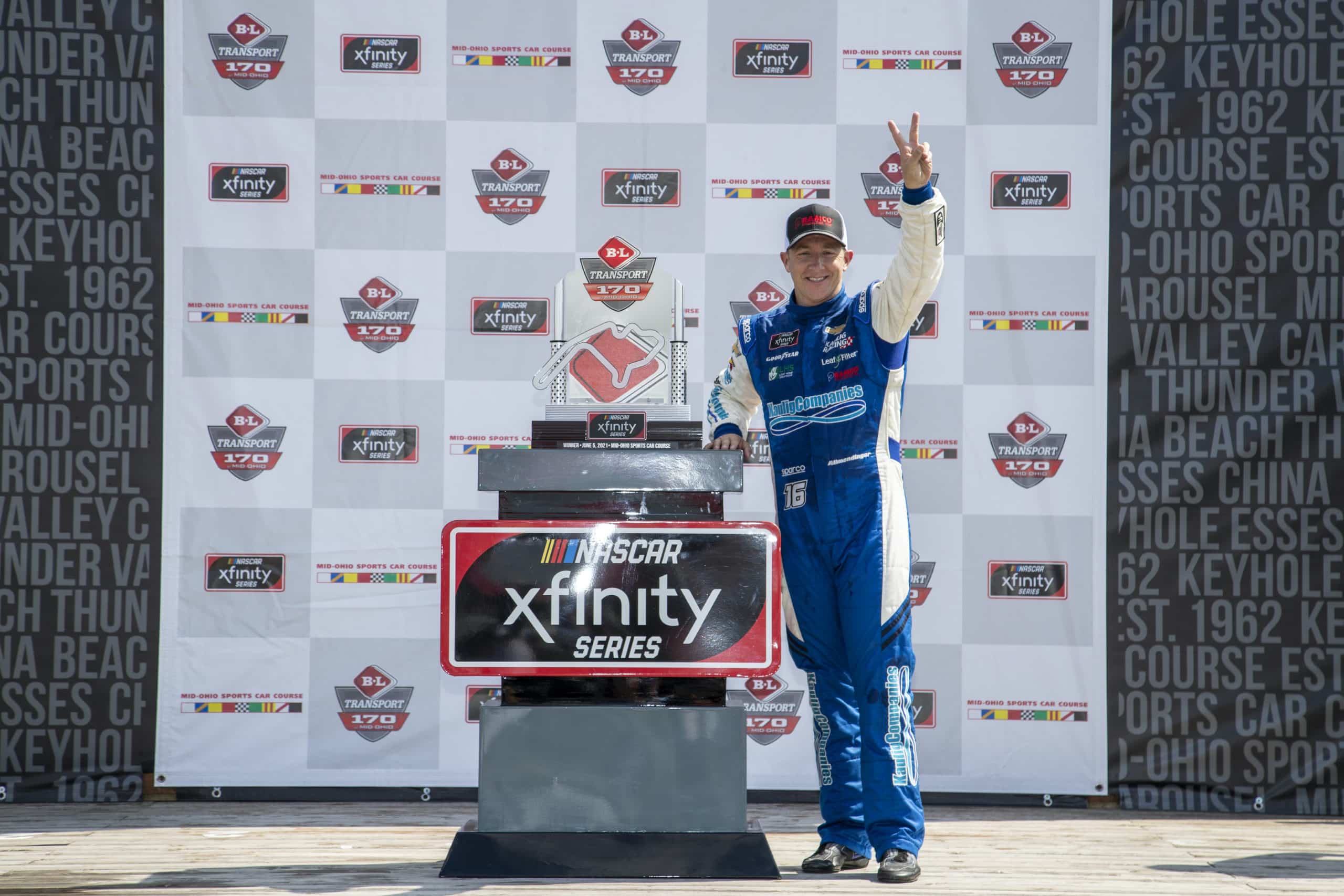 Kaulig Racing at Mid-Ohio with AJ Allmendinger