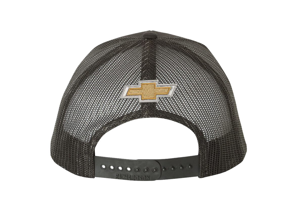 Kaulig back black hat