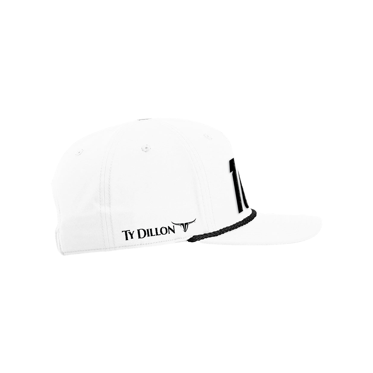 White 10 rope hat