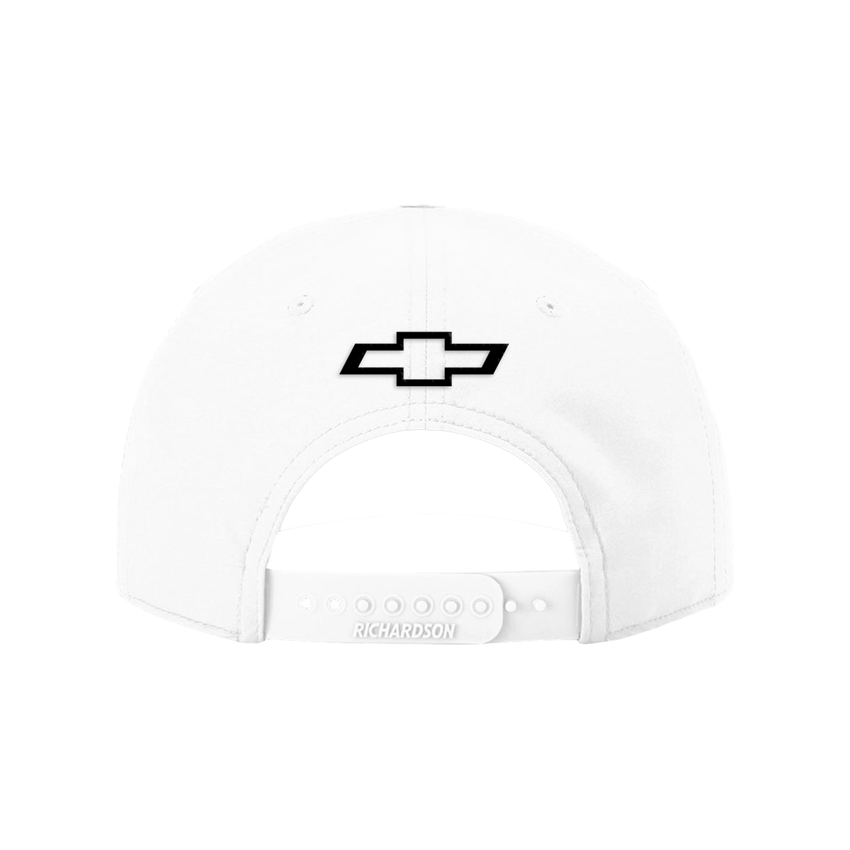 White Rope Hat Back