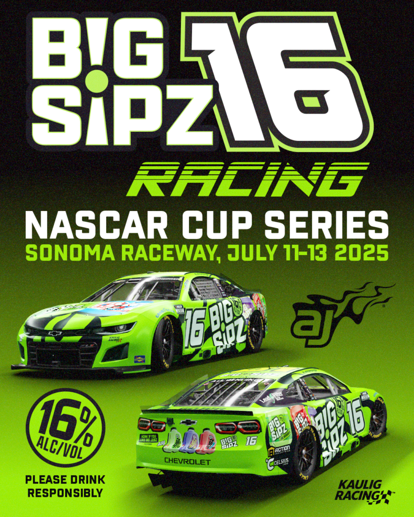 Big Sipz Teams Up with AJ Allmendinger at Sonoma